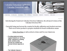 Tablet Screenshot of calcdetect.com